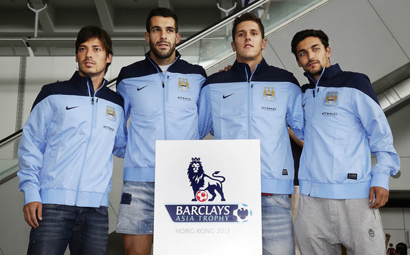 English Premier League, Manchester City, David Silva, Alvaro Negredo, Jesus Navas, Stefan Jovetic